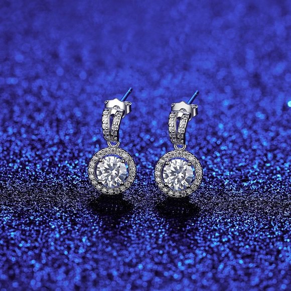 1ct. t.w. Diamond Dainty Earrings - Picture 3 of 14